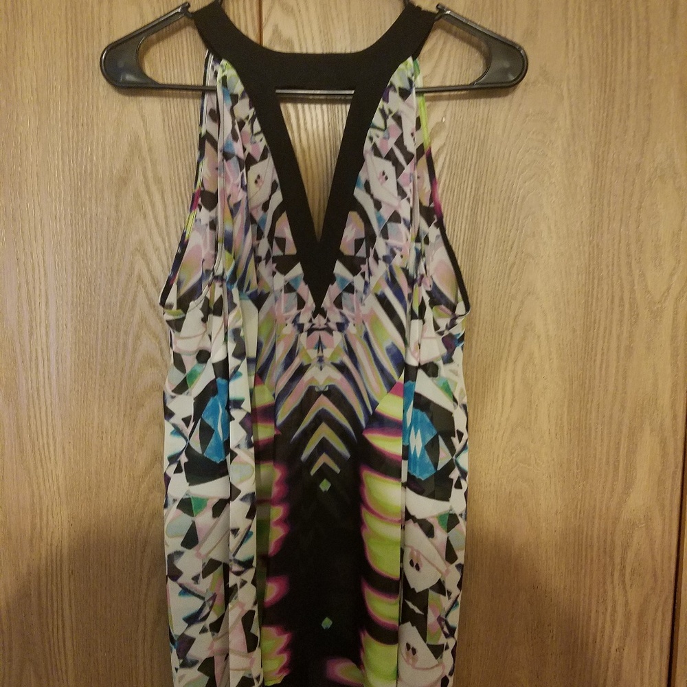 Multi colored tunic shirt